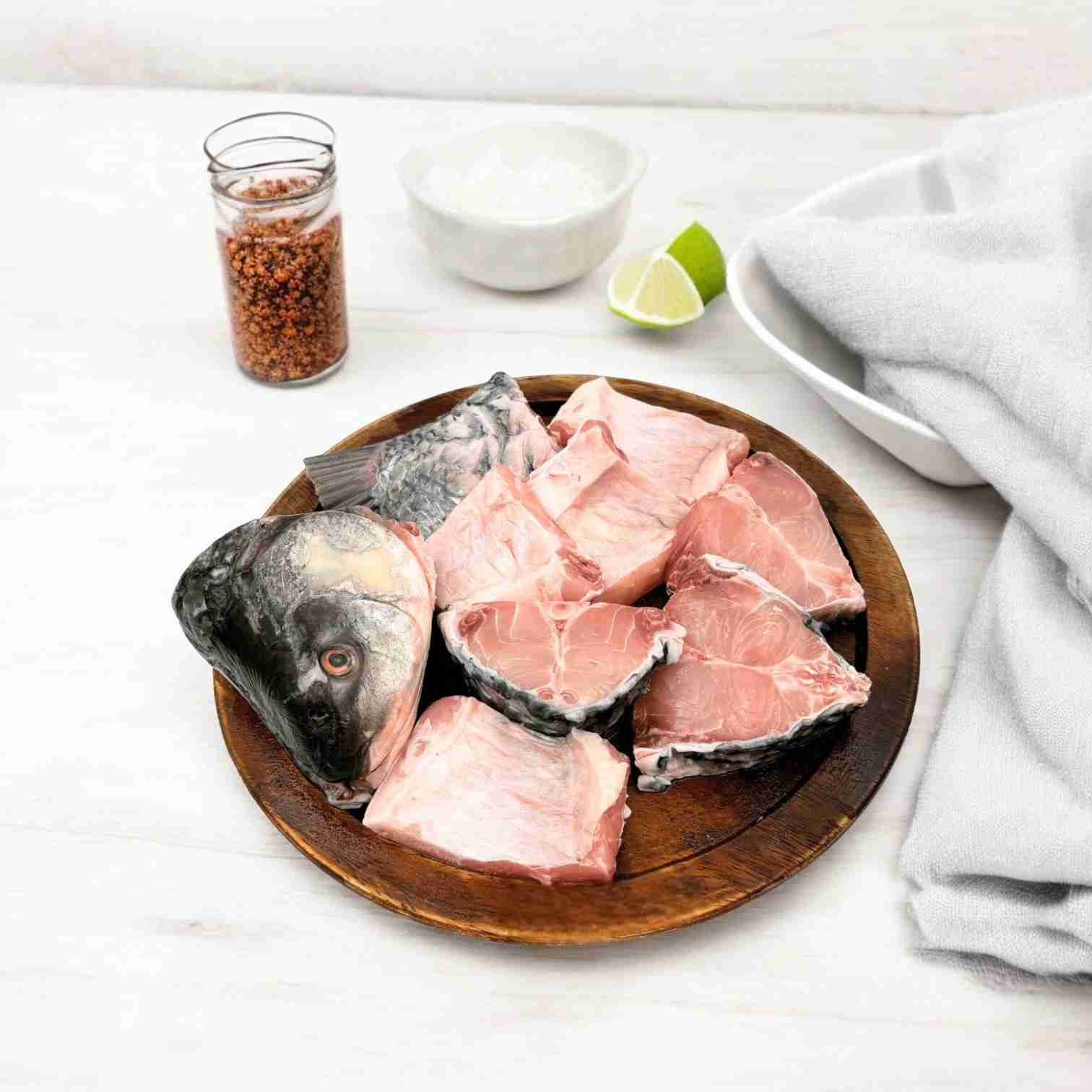 Freshwater Catla  Large - Whole Fish with Head(1.7 kg - 2 kg)